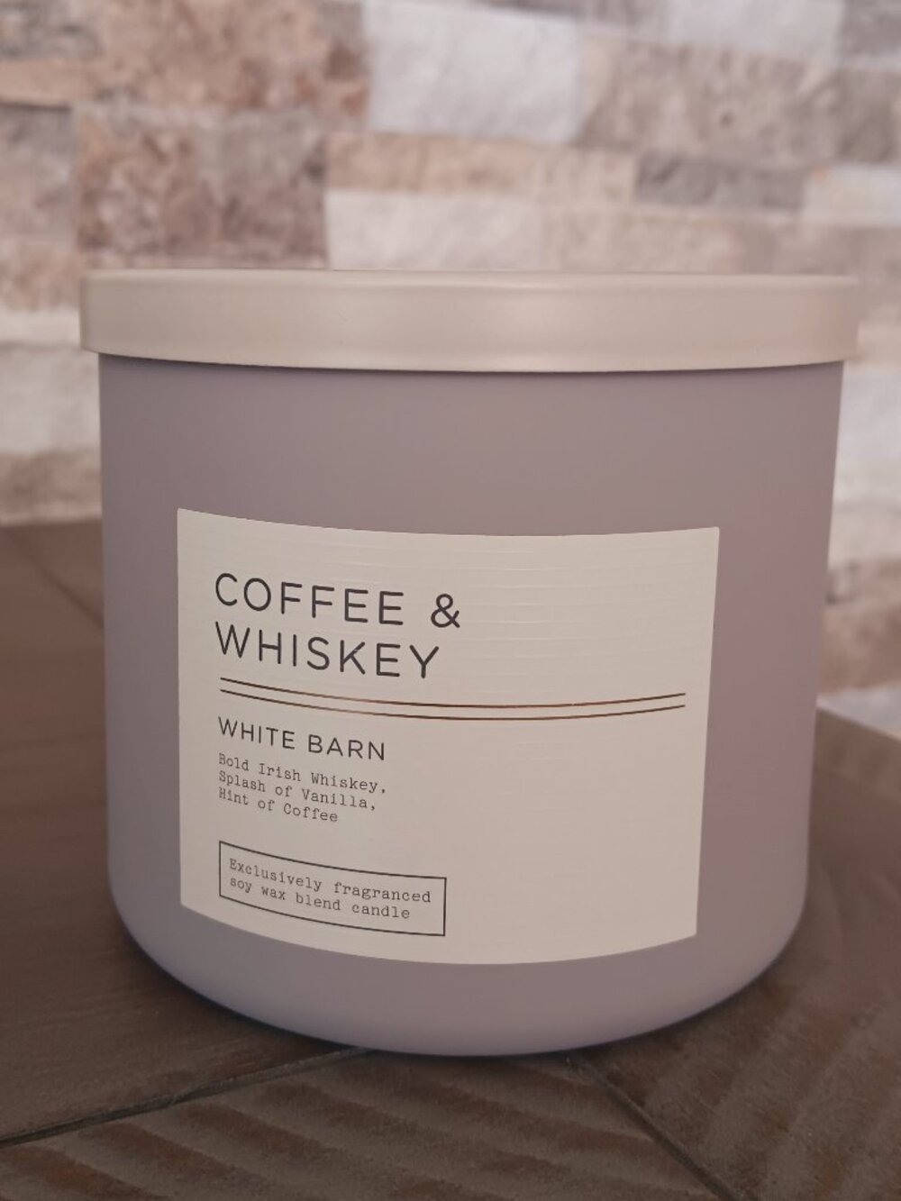 Coffee and Whiskey 3-wick Candle